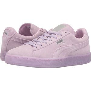 Lavender Suede Pumas